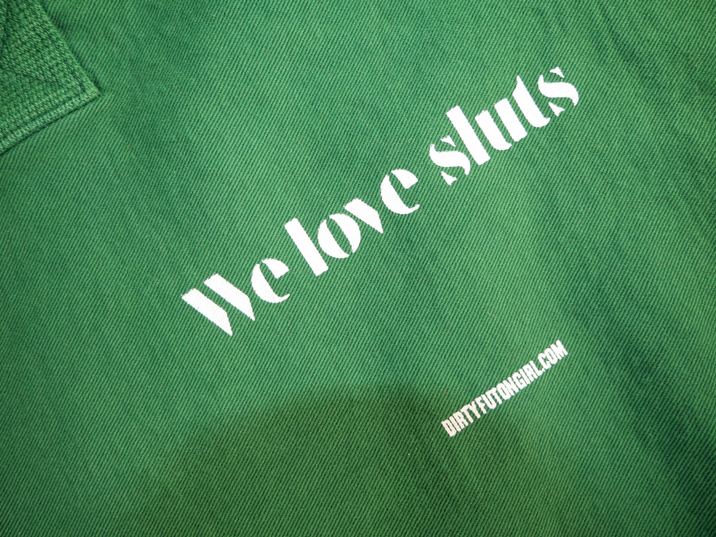 We Love Sluts Overnight Tote